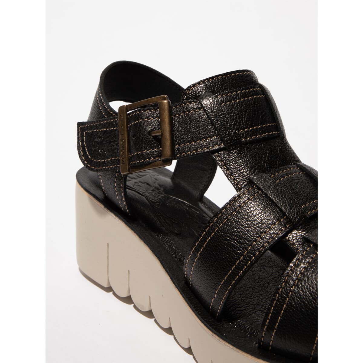 Women's Platforms Fly London Black
