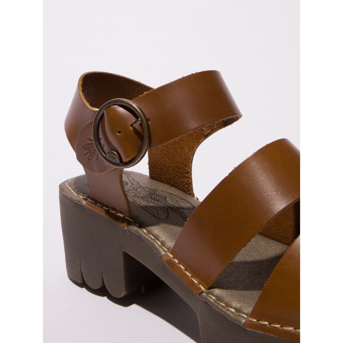 Women's Pumps Fly London Brown