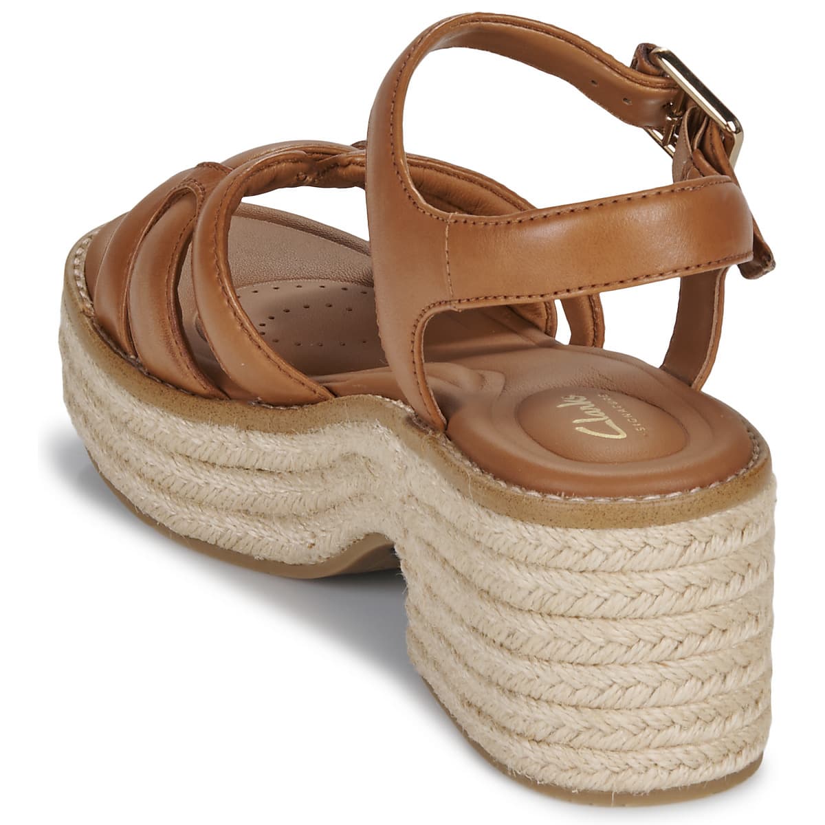 Women's Platforms Clarks Brown