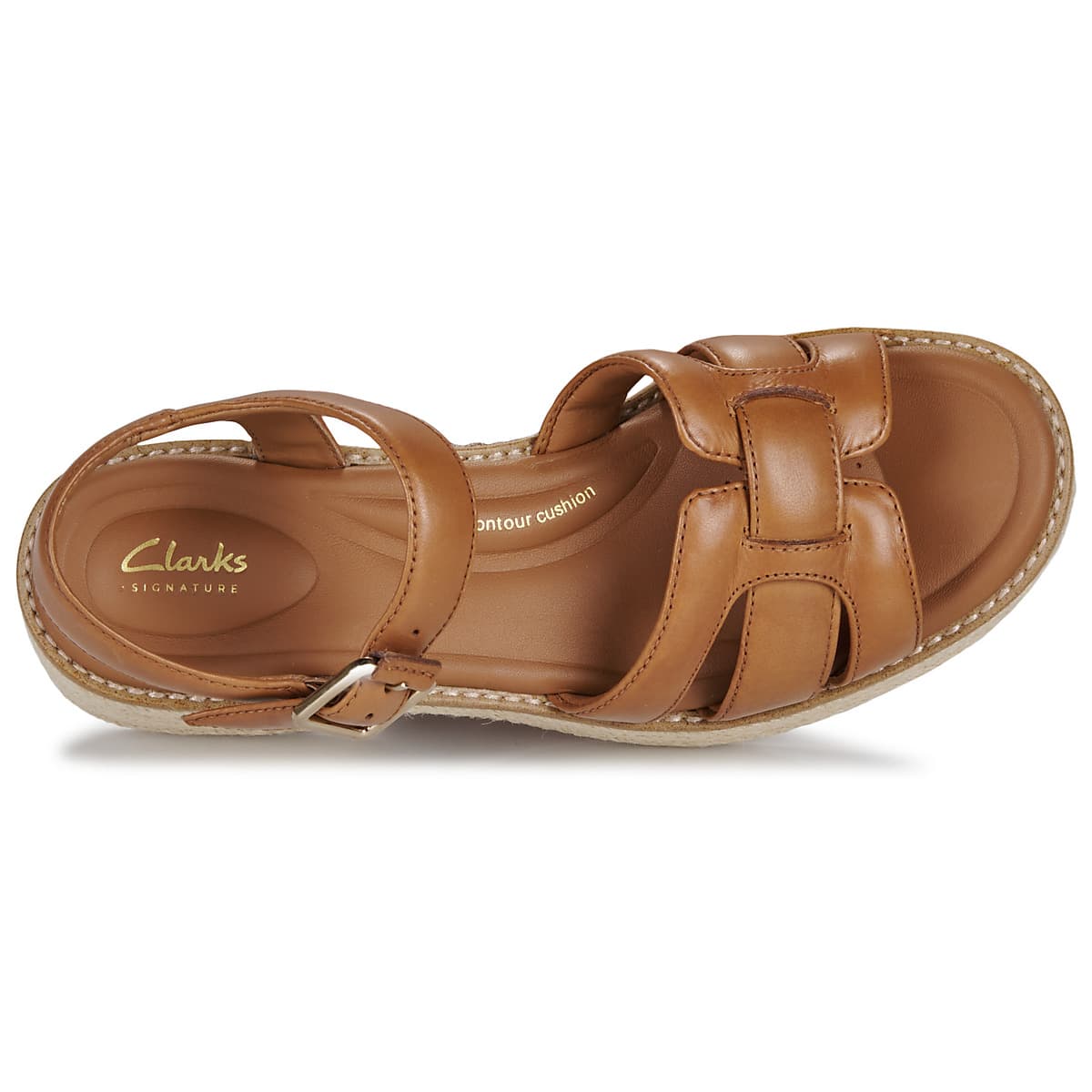 Women's Platforms Clarks Brown