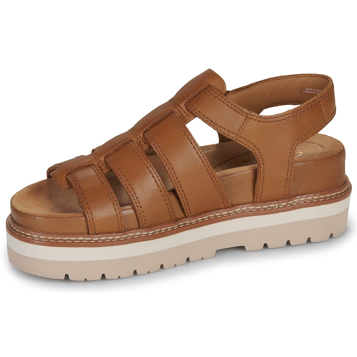 Women's Platforms Clarks Brown