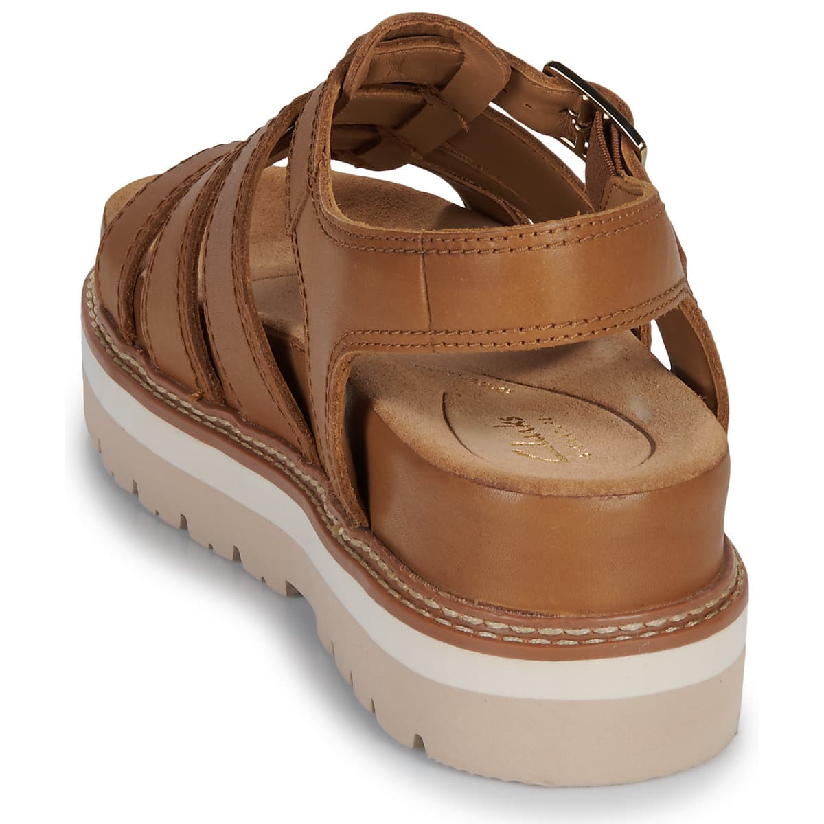 Women's Platforms Clarks Brown