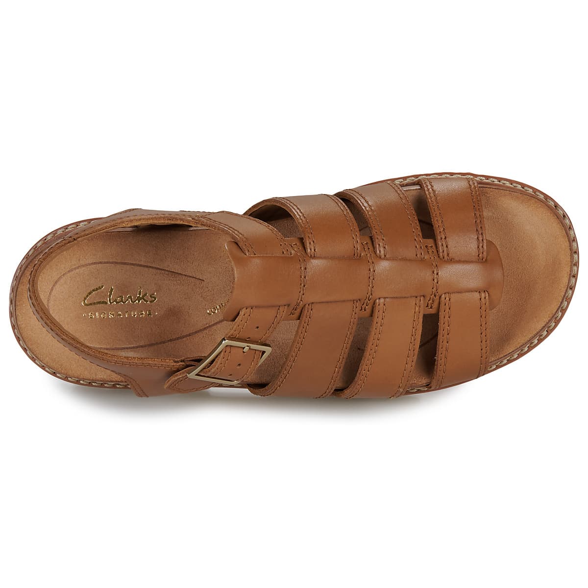 Women's Platforms Clarks Brown