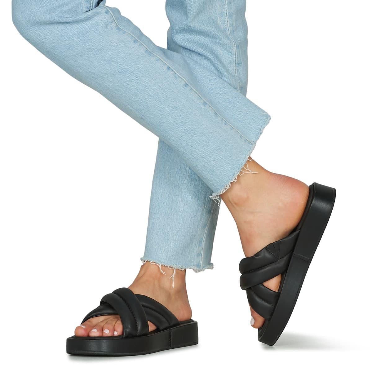 Women's Mules Clarks Black