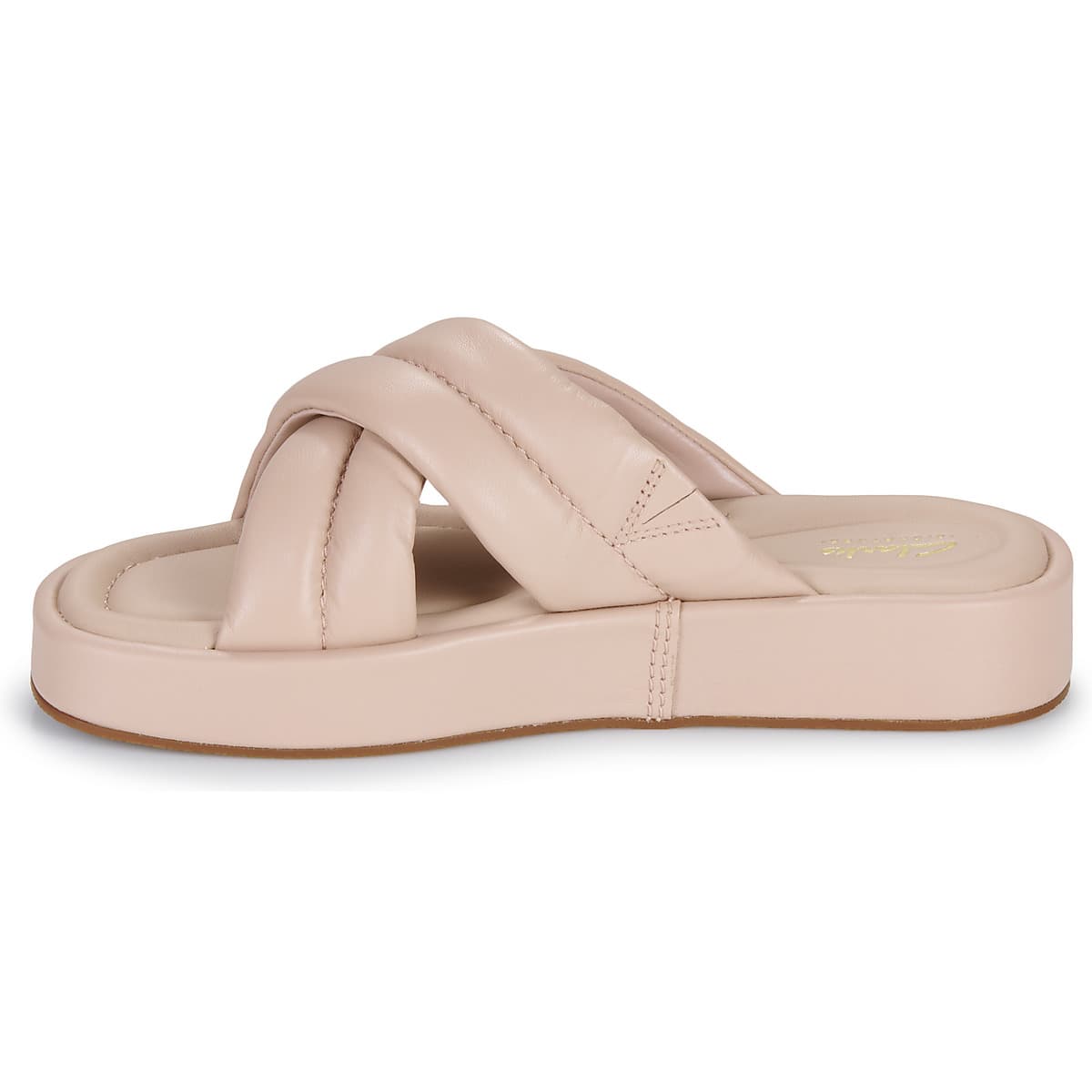 Women's Mules Clarks Beige