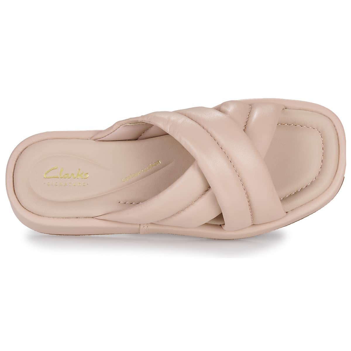 Women's Mules Clarks Beige