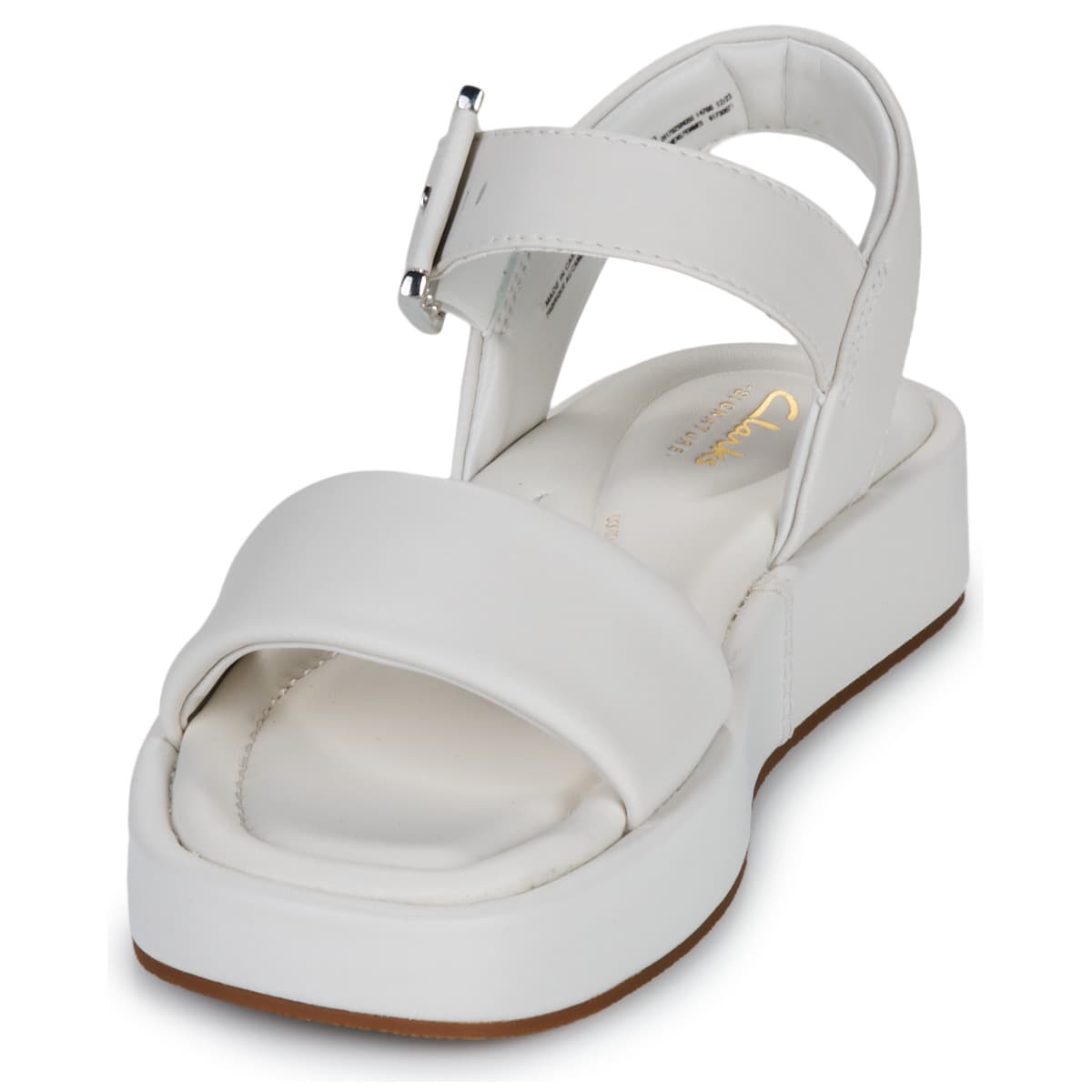 Women's Platforms Clarks White