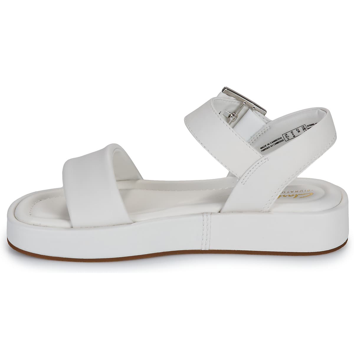Women's Platforms Clarks White