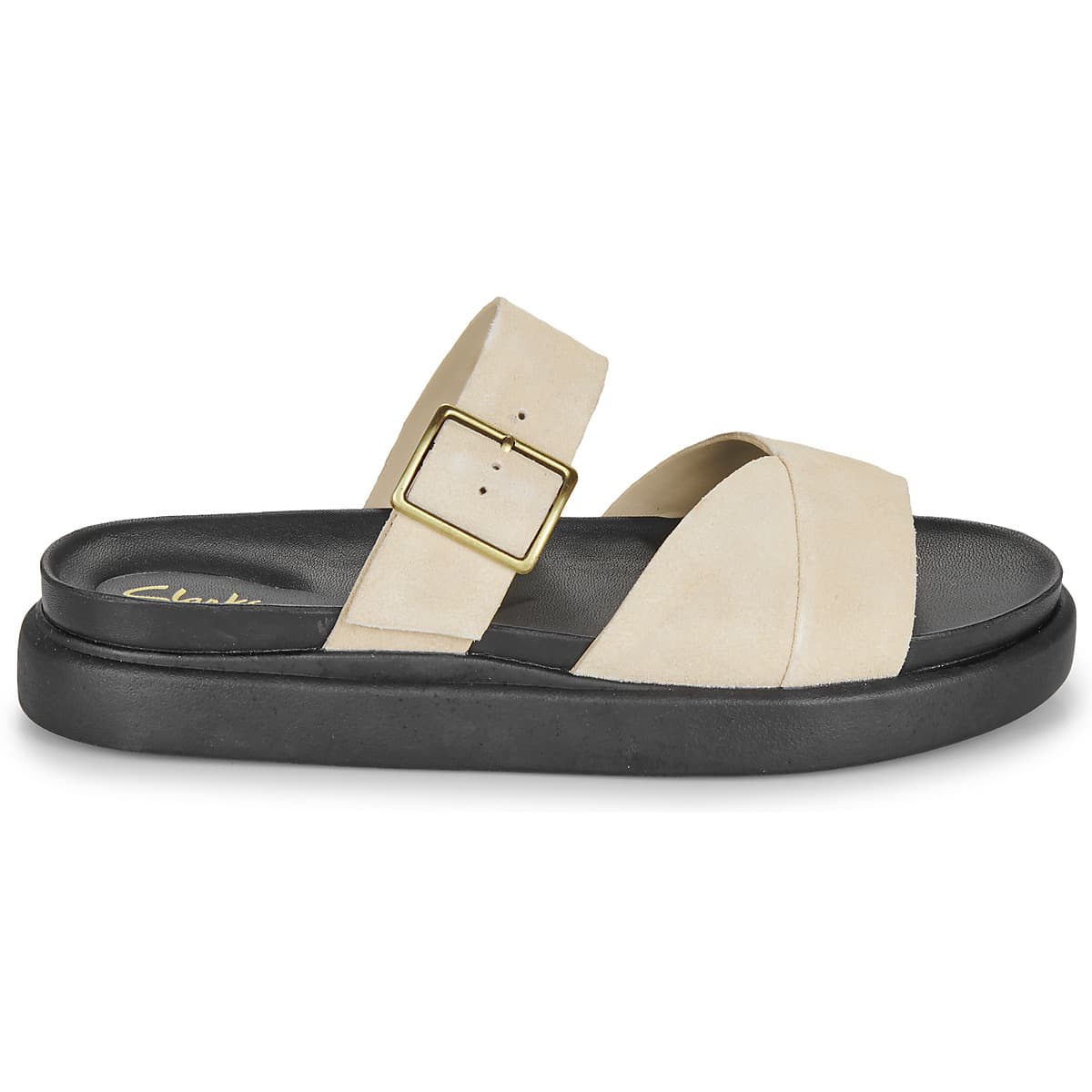 Women's Mules Clarks Beige