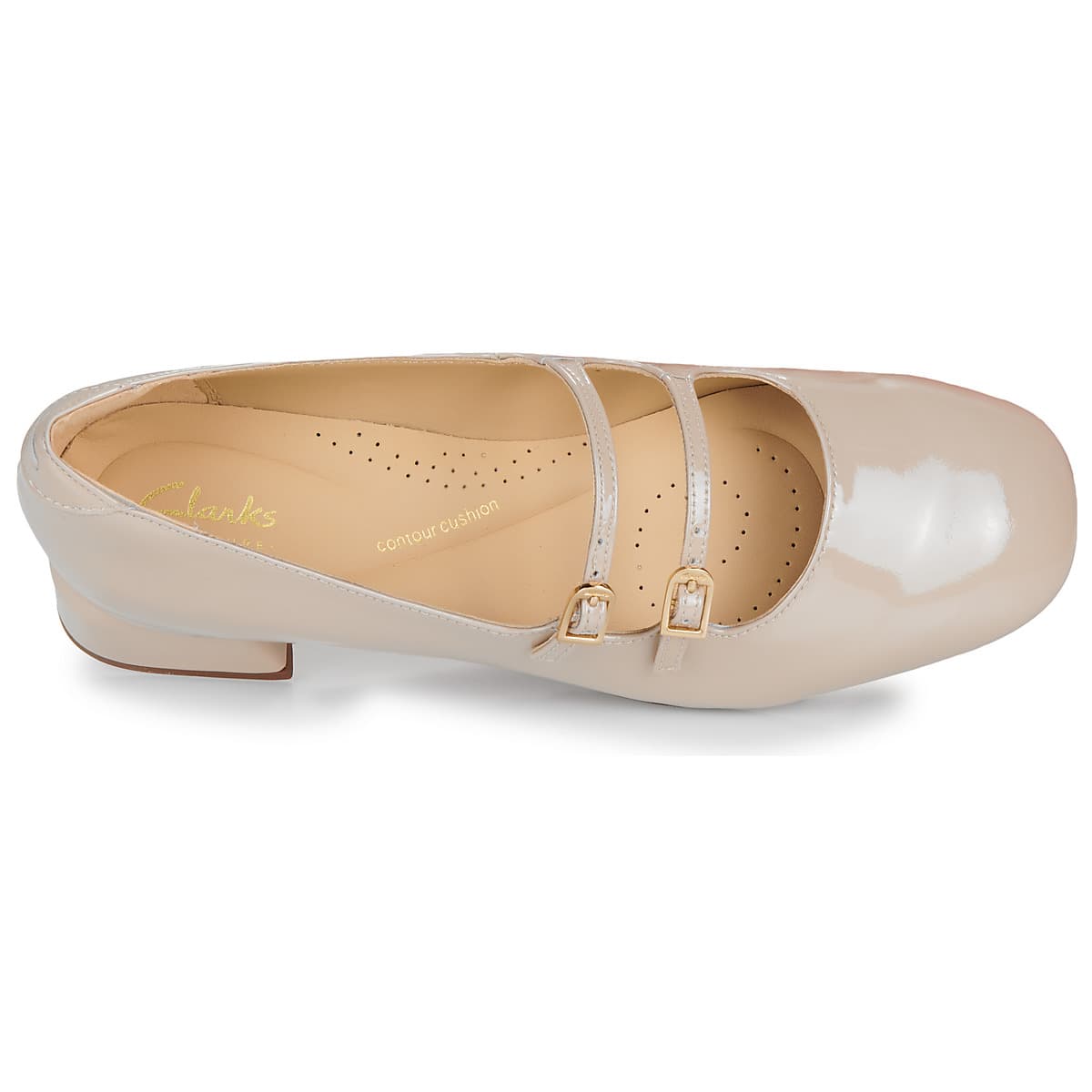 Women's Ballet Flats Clarks Beige