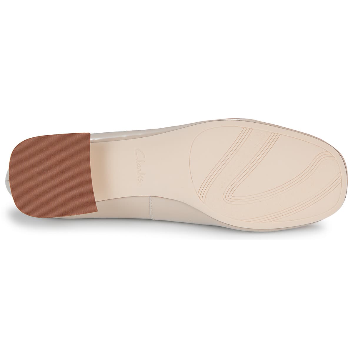Women's Ballet Flats Clarks Beige