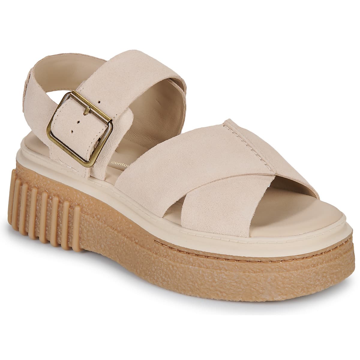Women's Platforms Clarks Beige