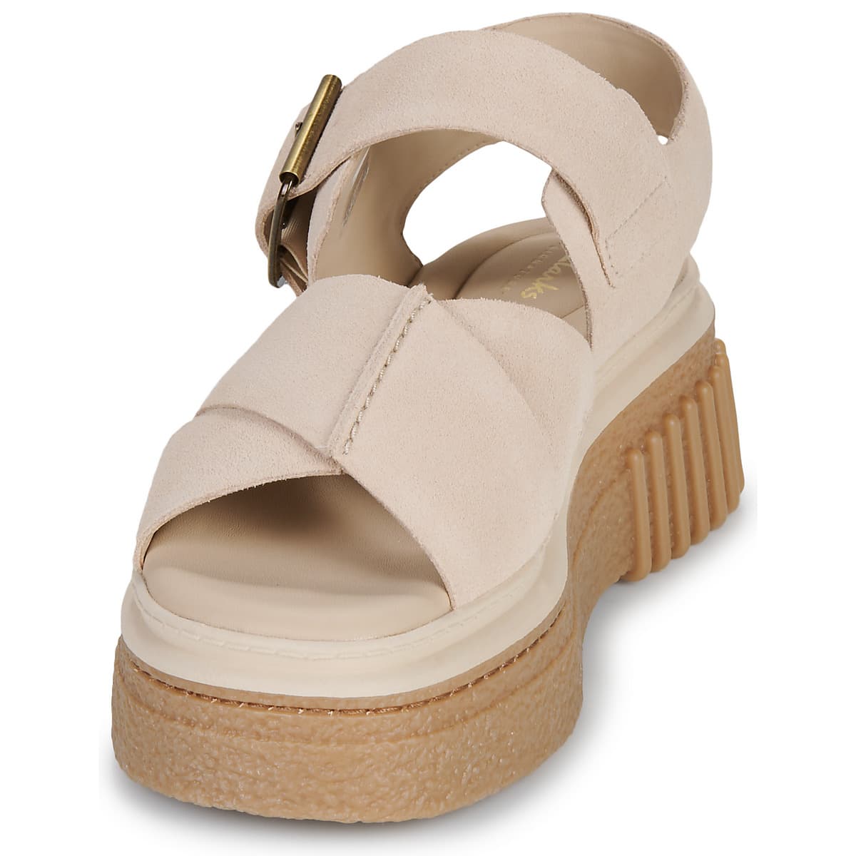 Women's Platforms Clarks Beige