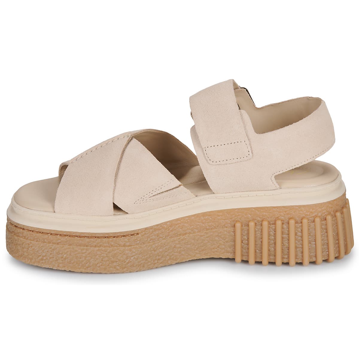 Women's Platforms Clarks Beige