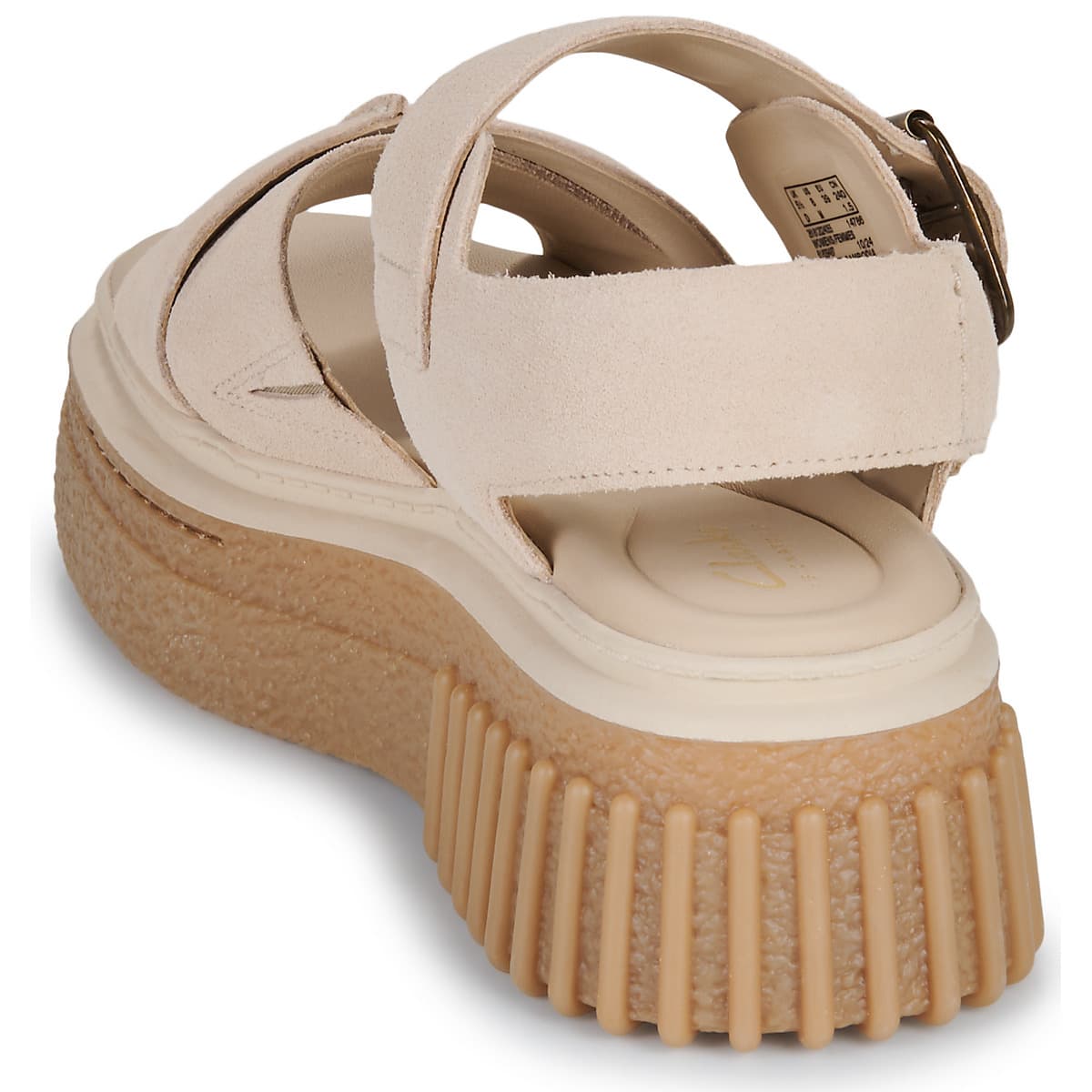 Women's Platforms Clarks Beige