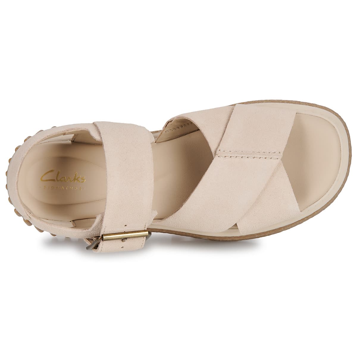 Women's Platforms Clarks Beige