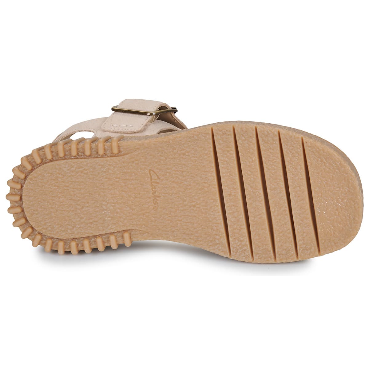 Women's Platforms Clarks Beige