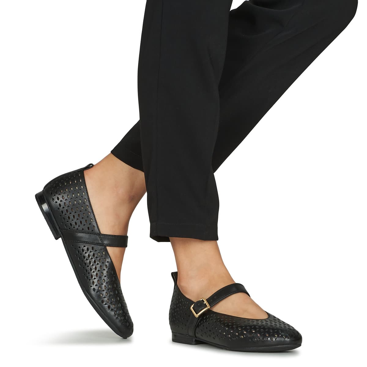 Women's Ballet Flats Clarks Black