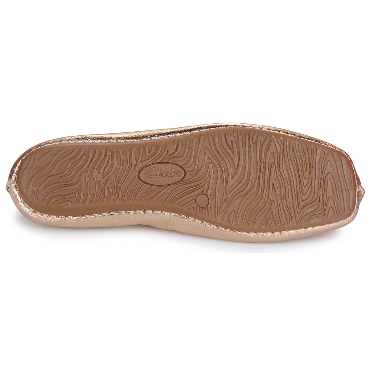 Women's Ballet Flats Clarks Gold