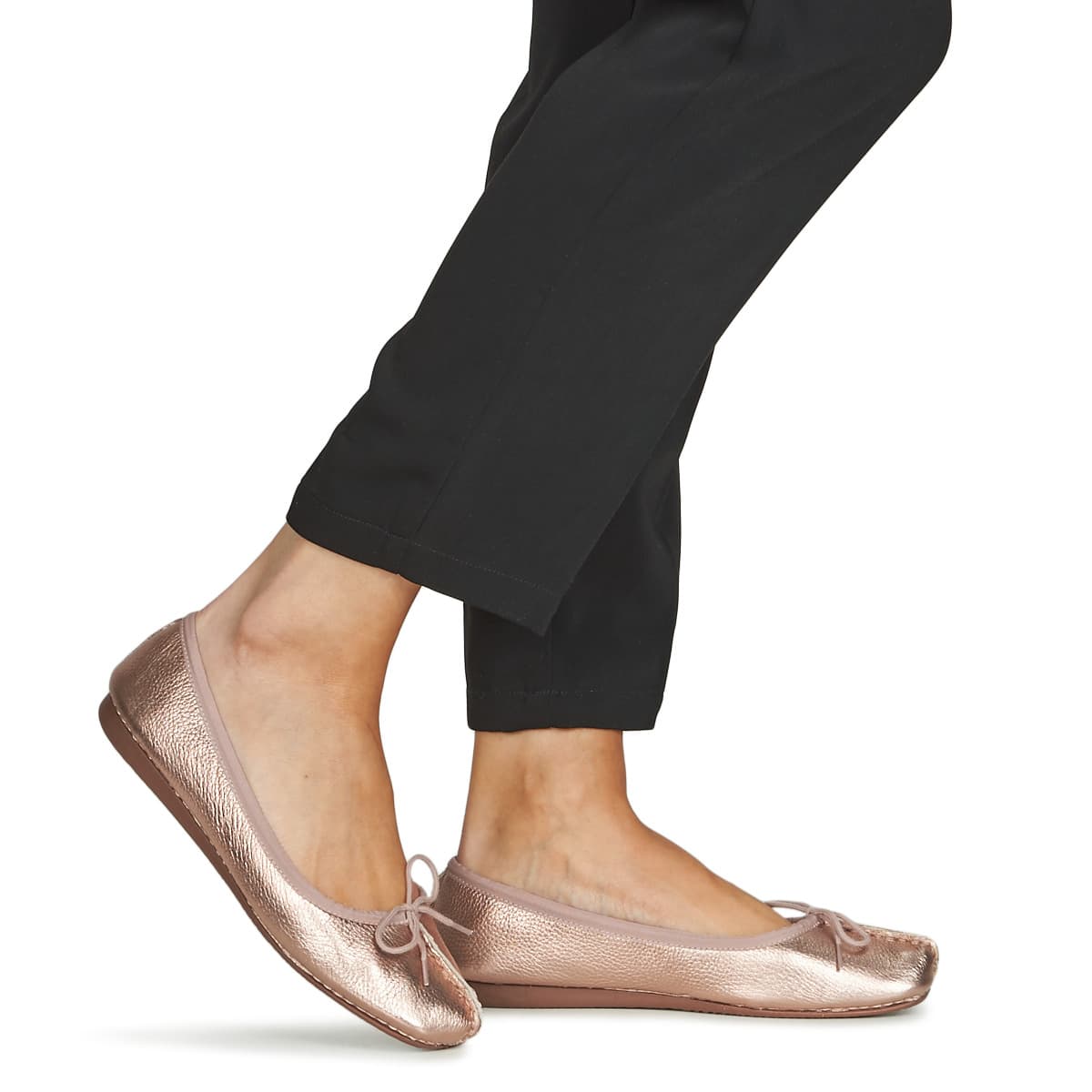 Women's Ballet Flats Clarks Gold