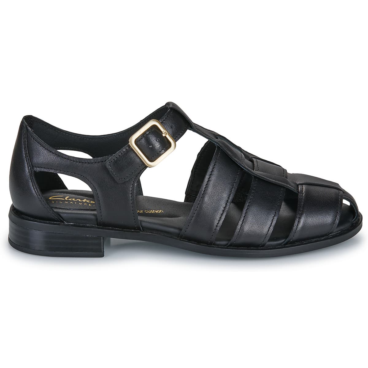 Women's Sandals Clarks Black