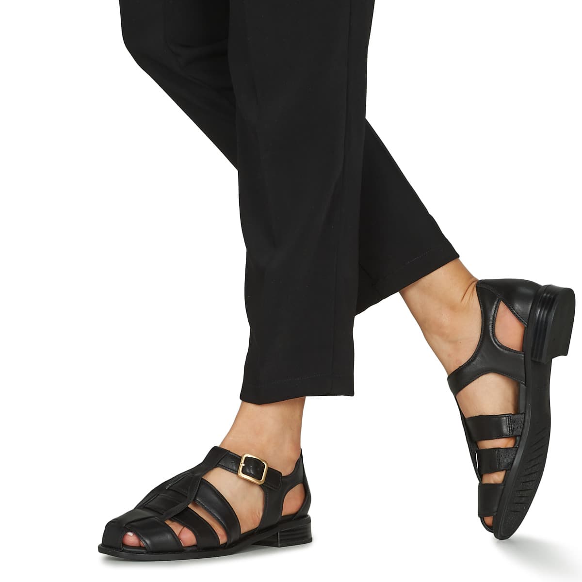 Women's Sandals Clarks Black