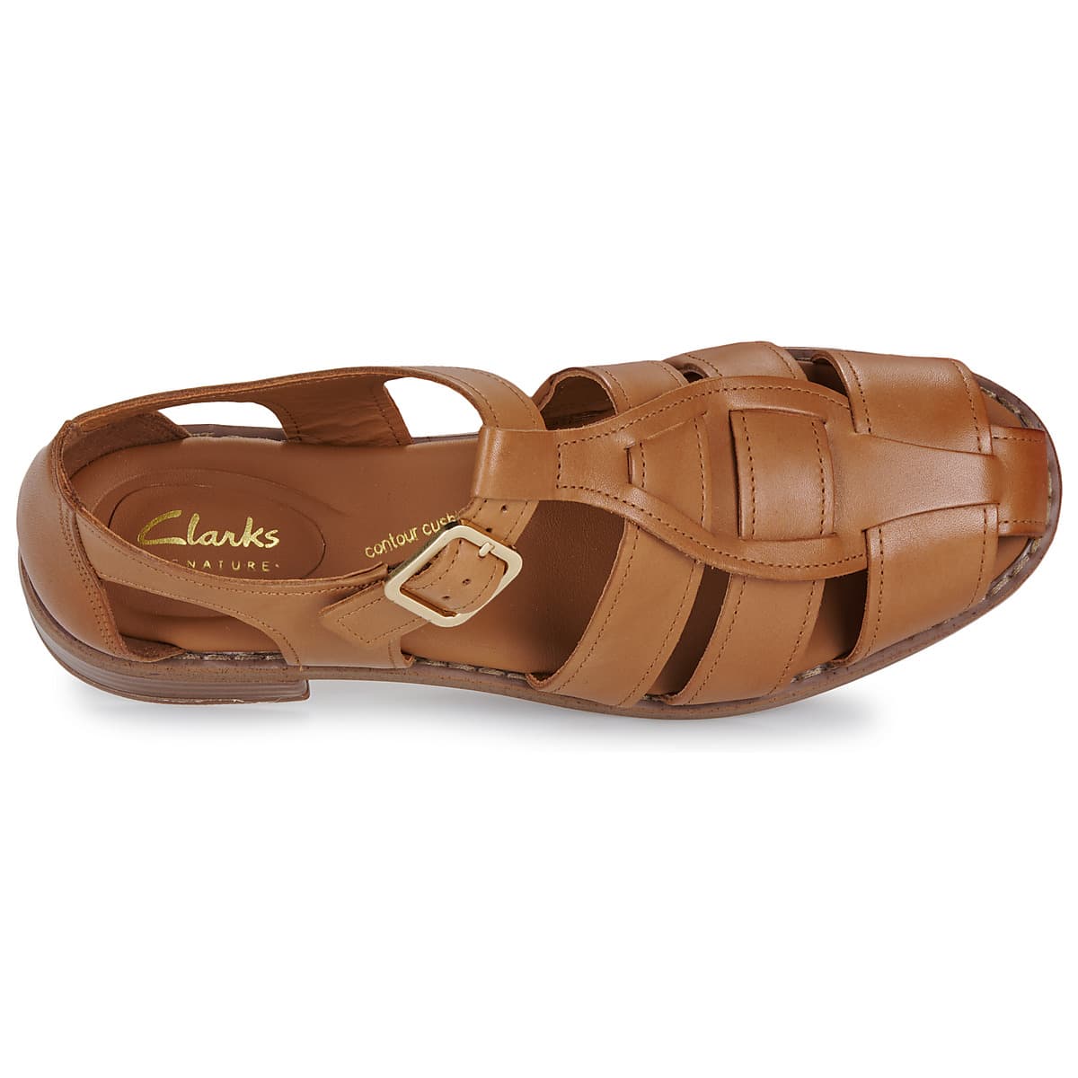 Women's Sandals Clarks Brown