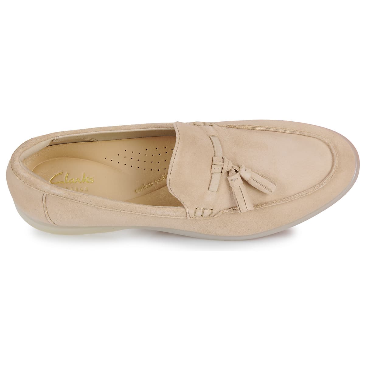 Women's Loafers Clarks Beige