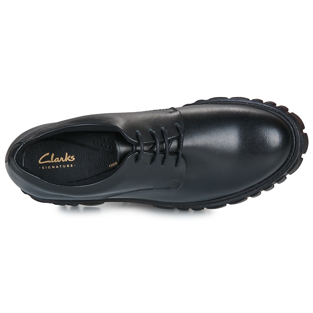 Women's Derby Shoes Clarks Black