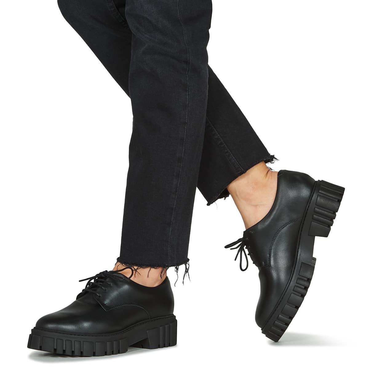 Women's Derby Shoes Clarks Black