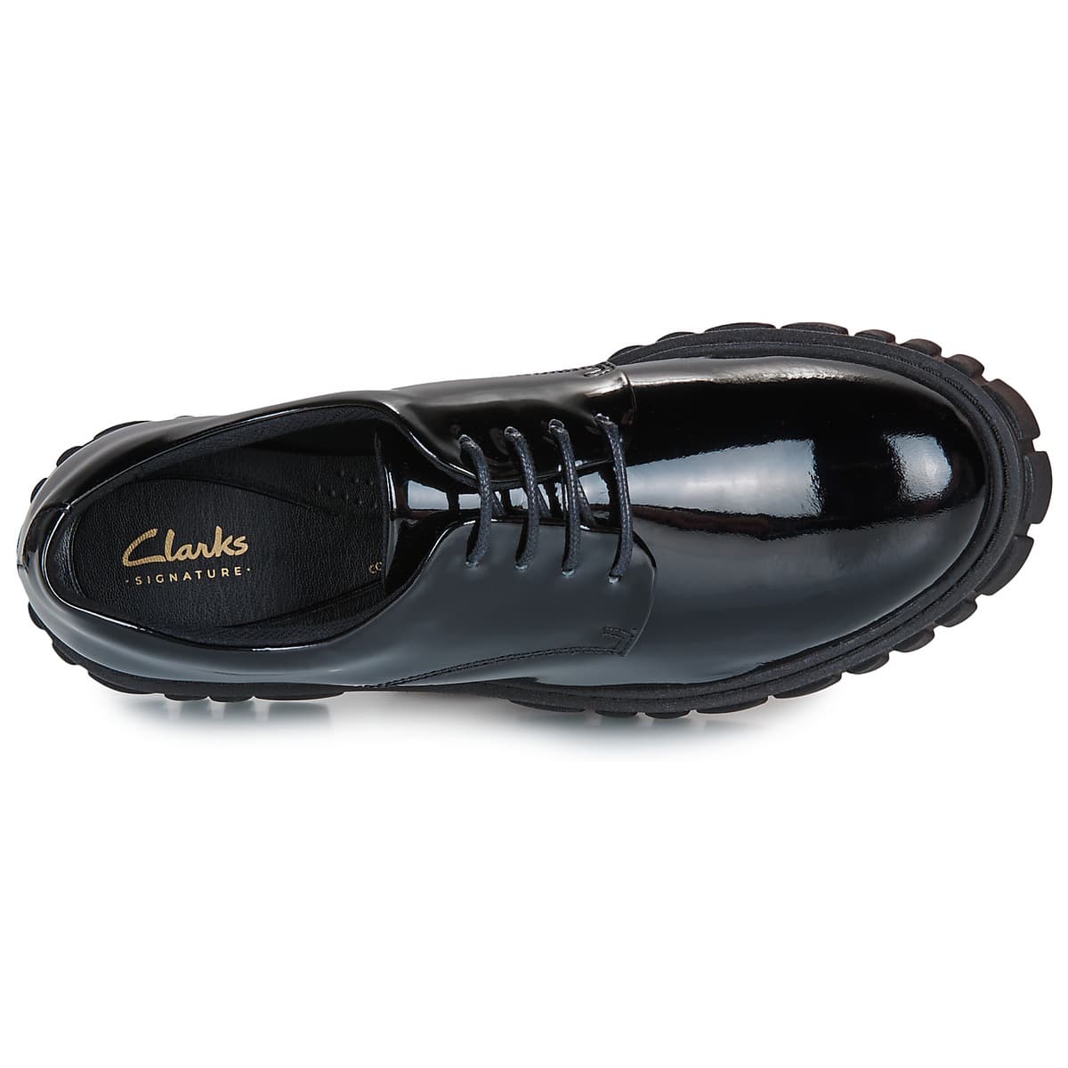 Women's Derby Shoes Clarks Black