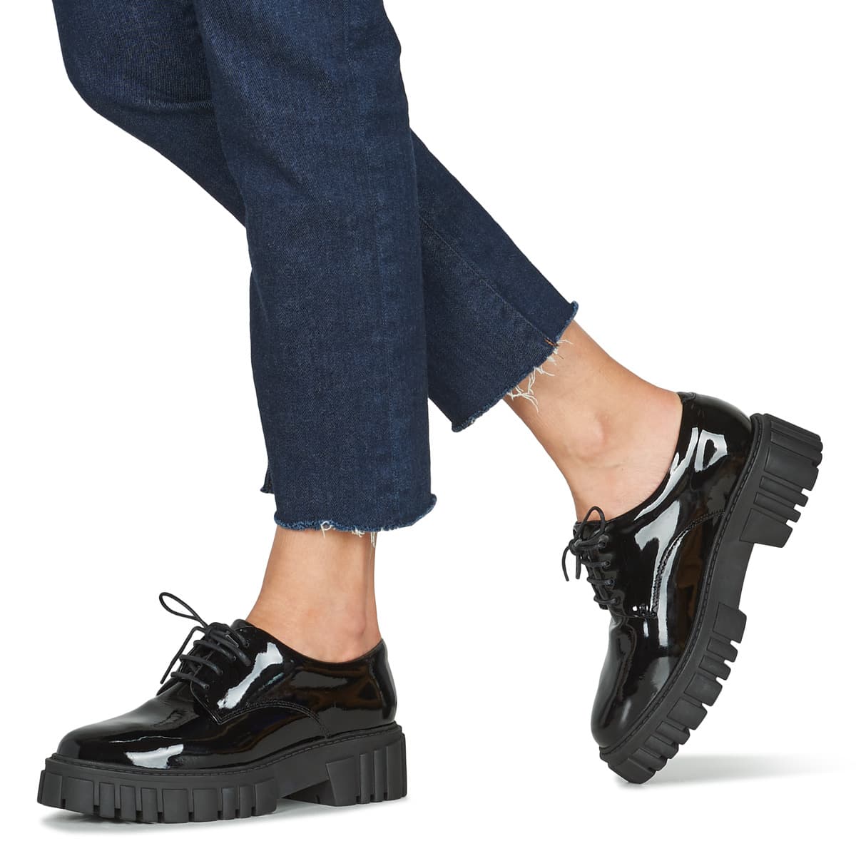 Women's Derby Shoes Clarks Black