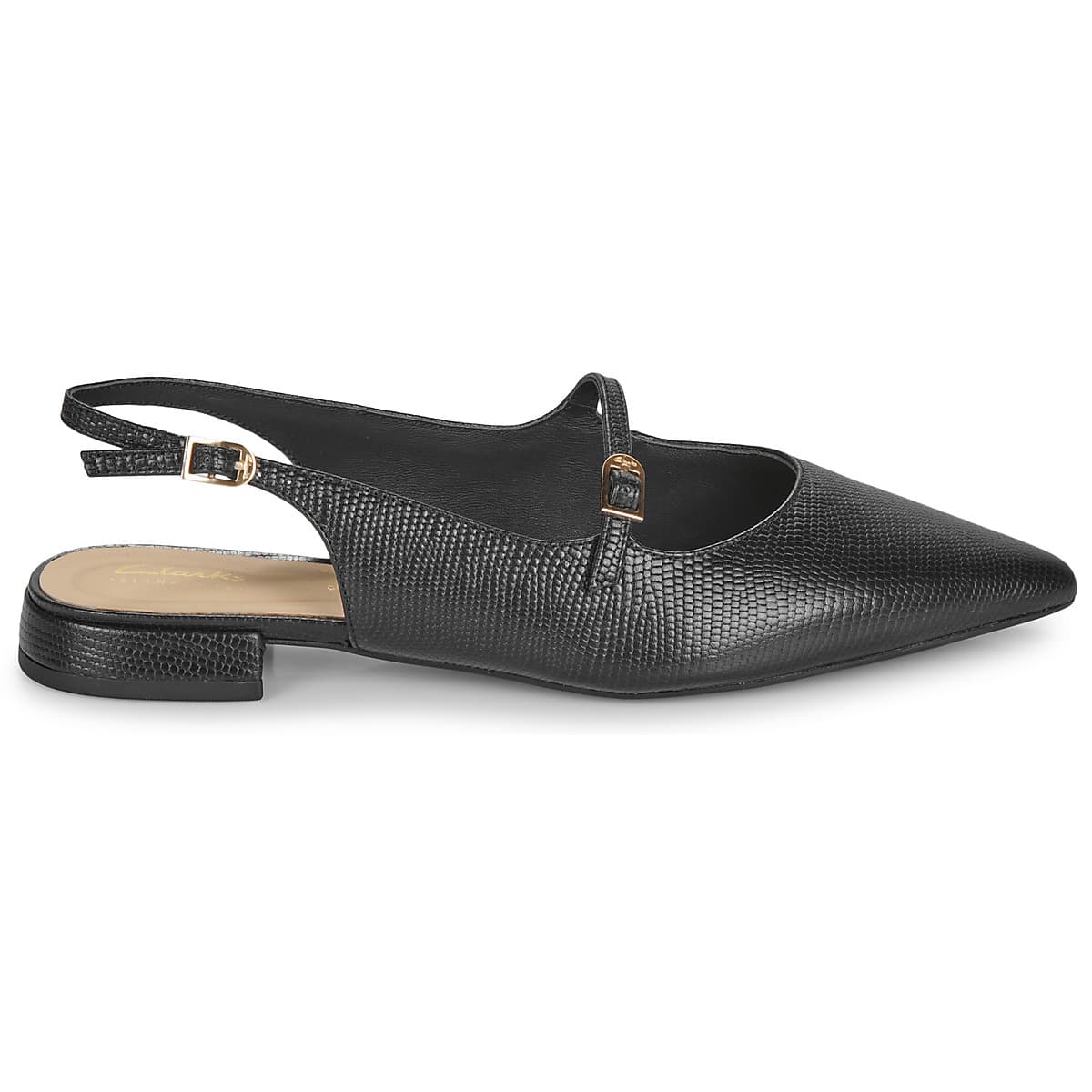 Women's Ballet Flats Clarks Black