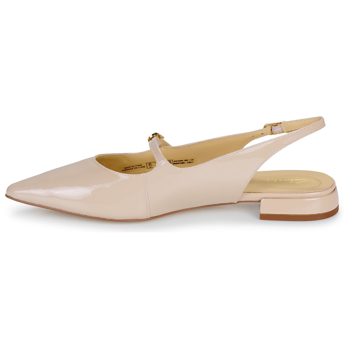 Women's Ballet Flats Clarks Beige