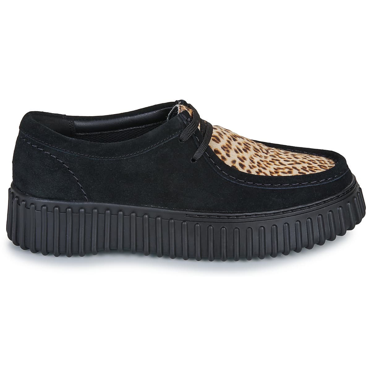 Women's Derby Shoes Clarks Black