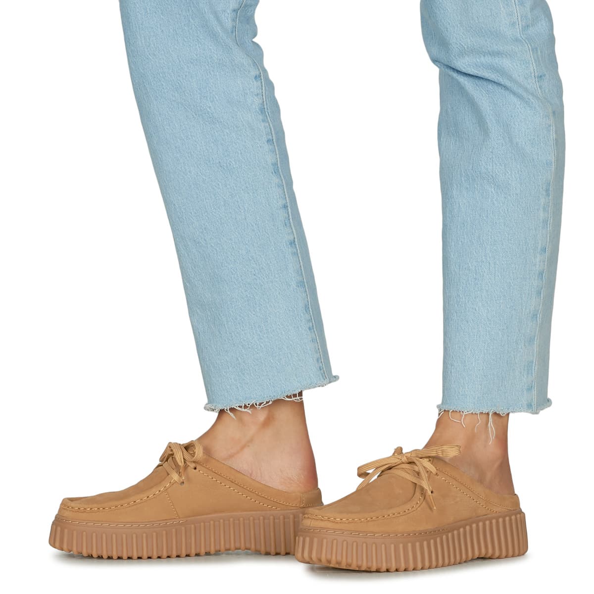 Women's Mules Clarks Beige