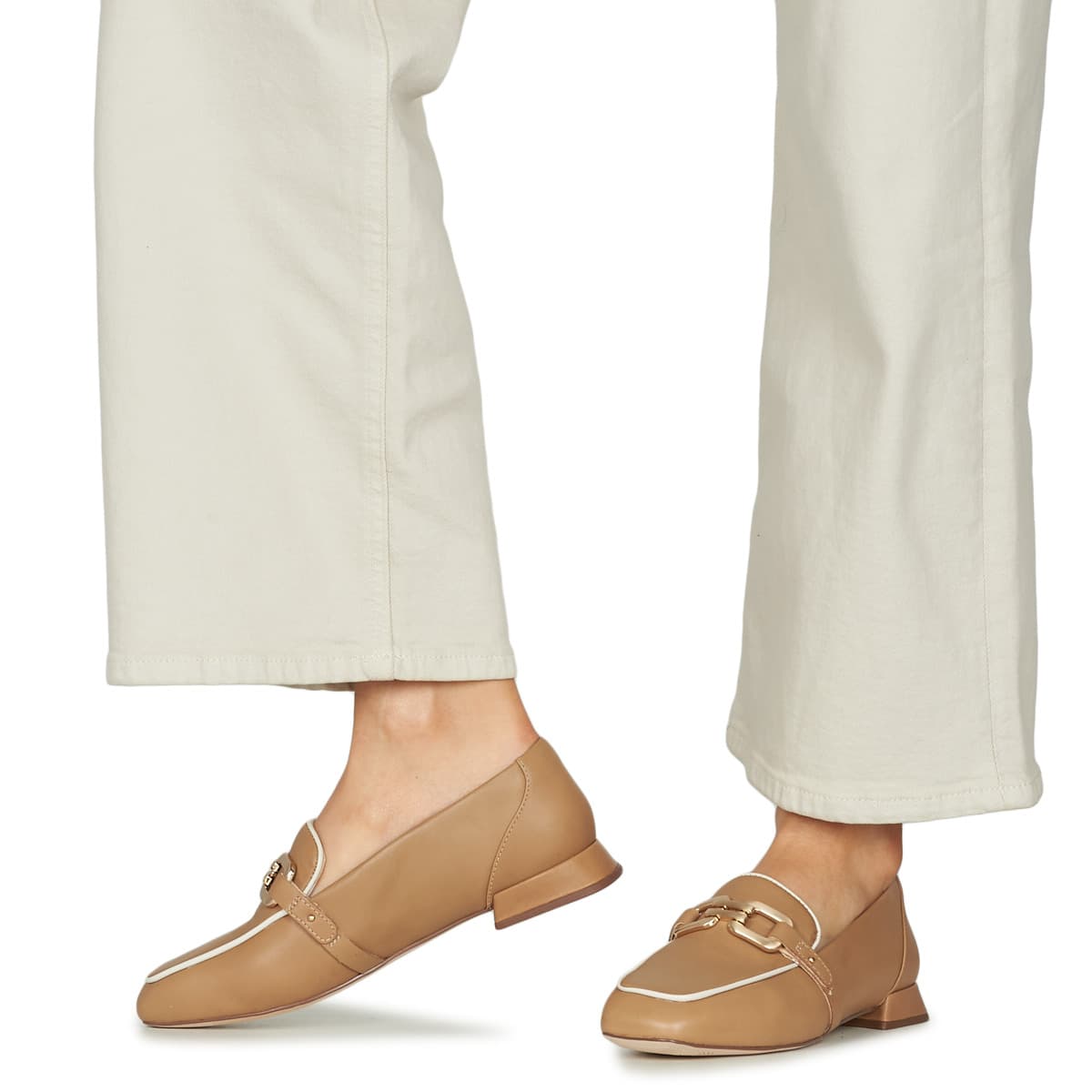 Women's Loafers Clarks Beige
