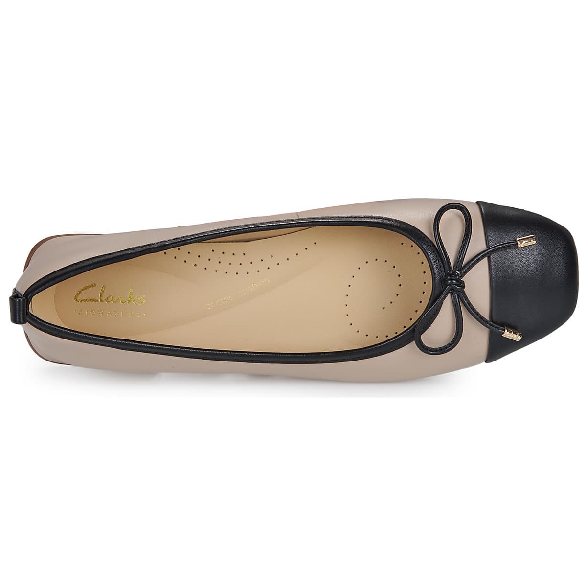 Women's Ballet Flats Clarks Beige