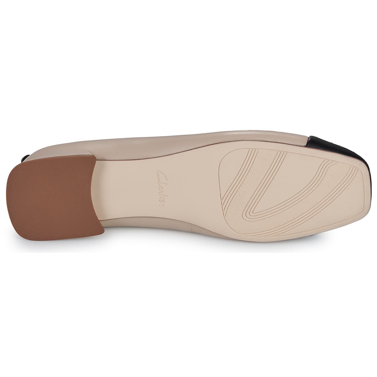 Women's Ballet Flats Clarks Beige