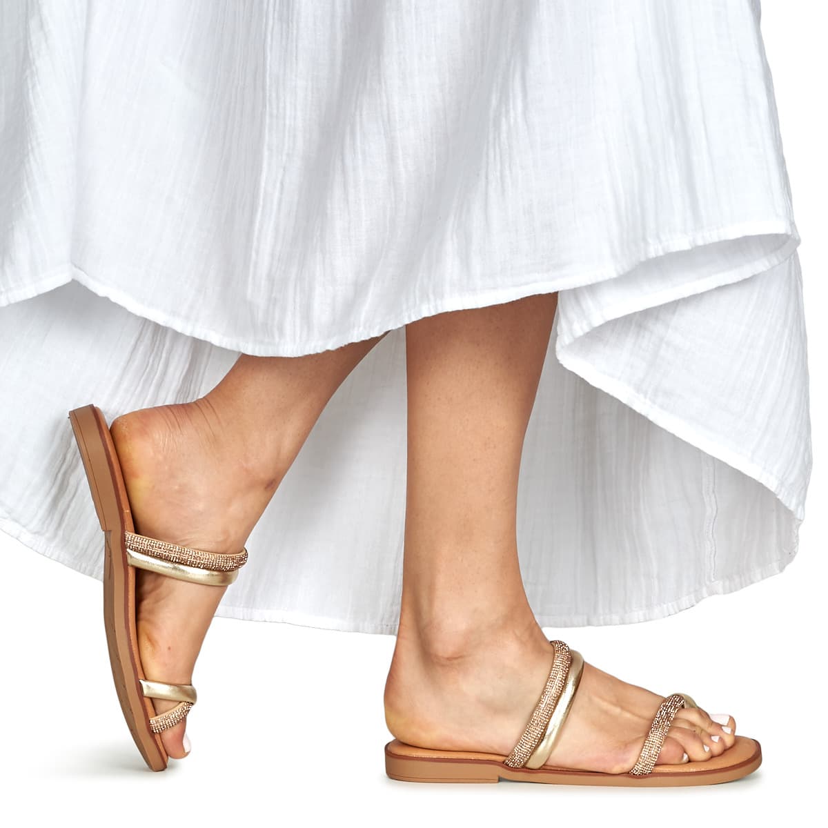 Women's Sandals MTNG Gold