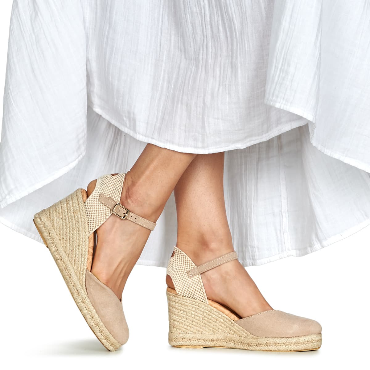 Women's Platforms MTNG Beige