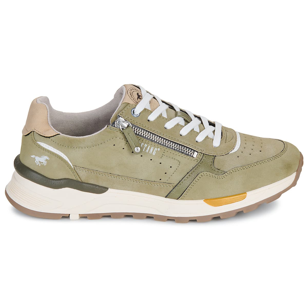 Men's Sneakers Mustang Khaki