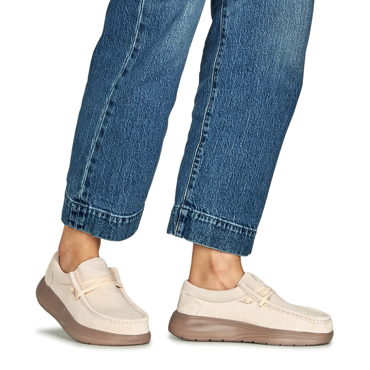 Women's Loafers HEYDUDE Beige