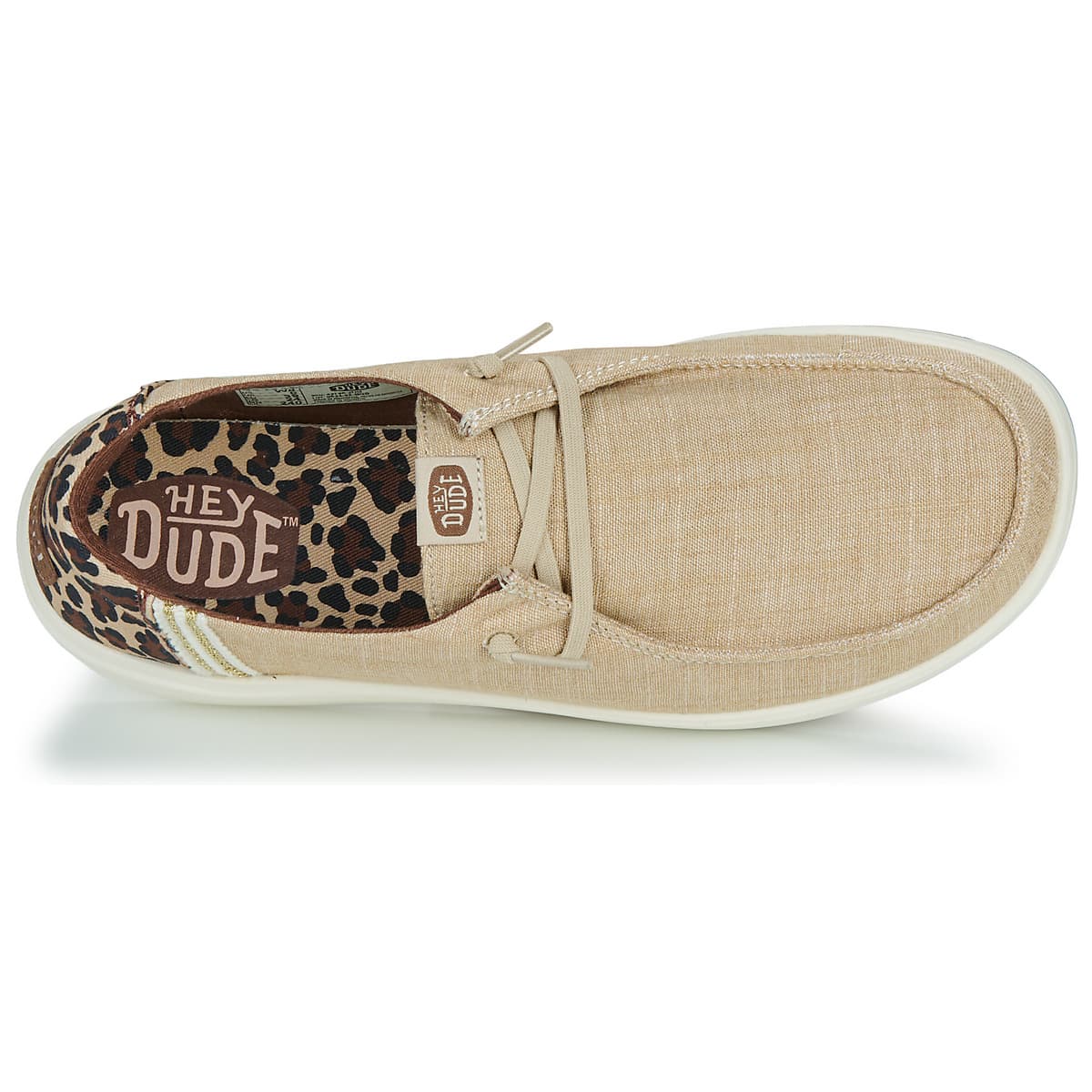 E71015 Wendy Rise Animal Print Details Moccasins Women Heydude