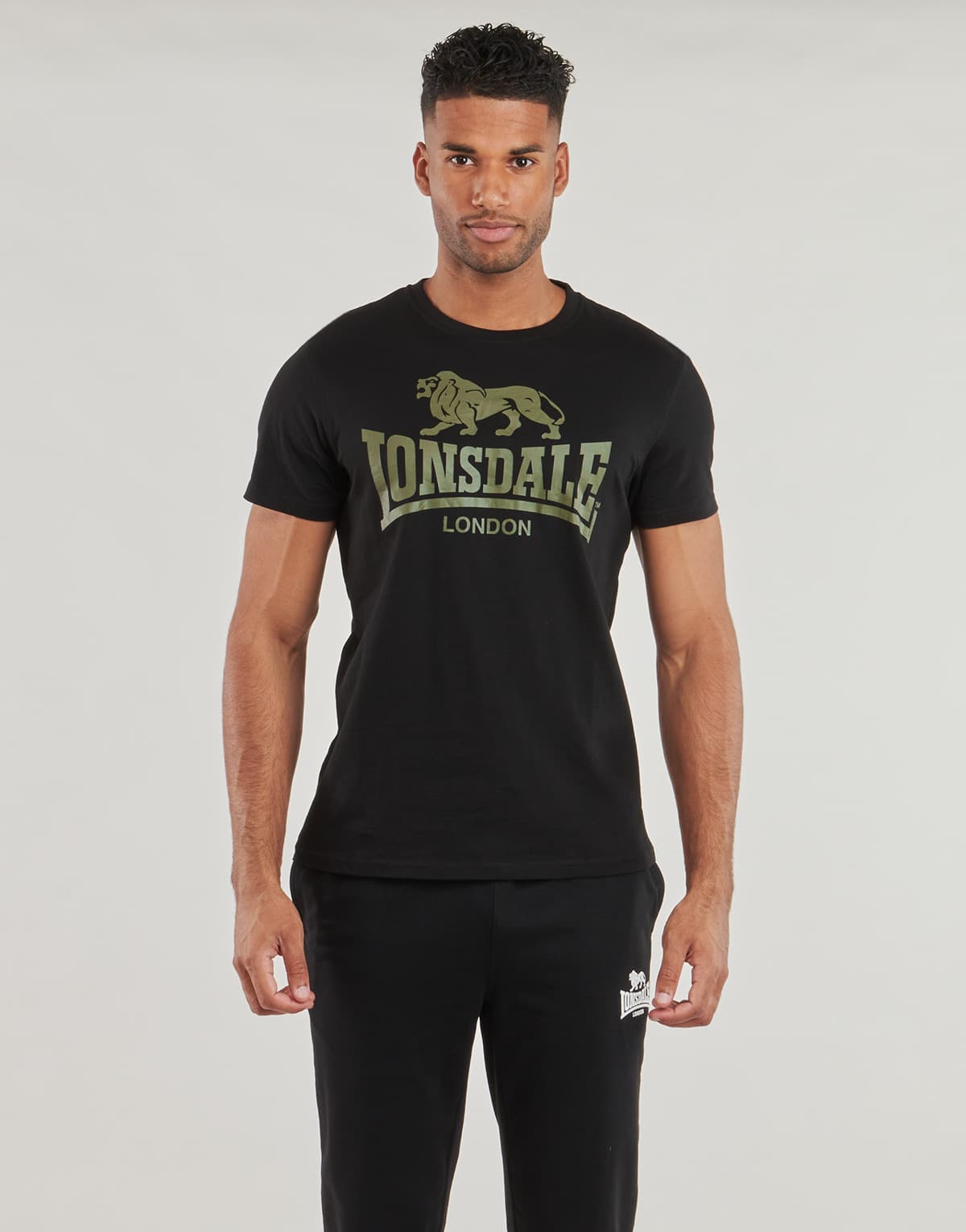 Men's T-Shirts Lonsdale Black