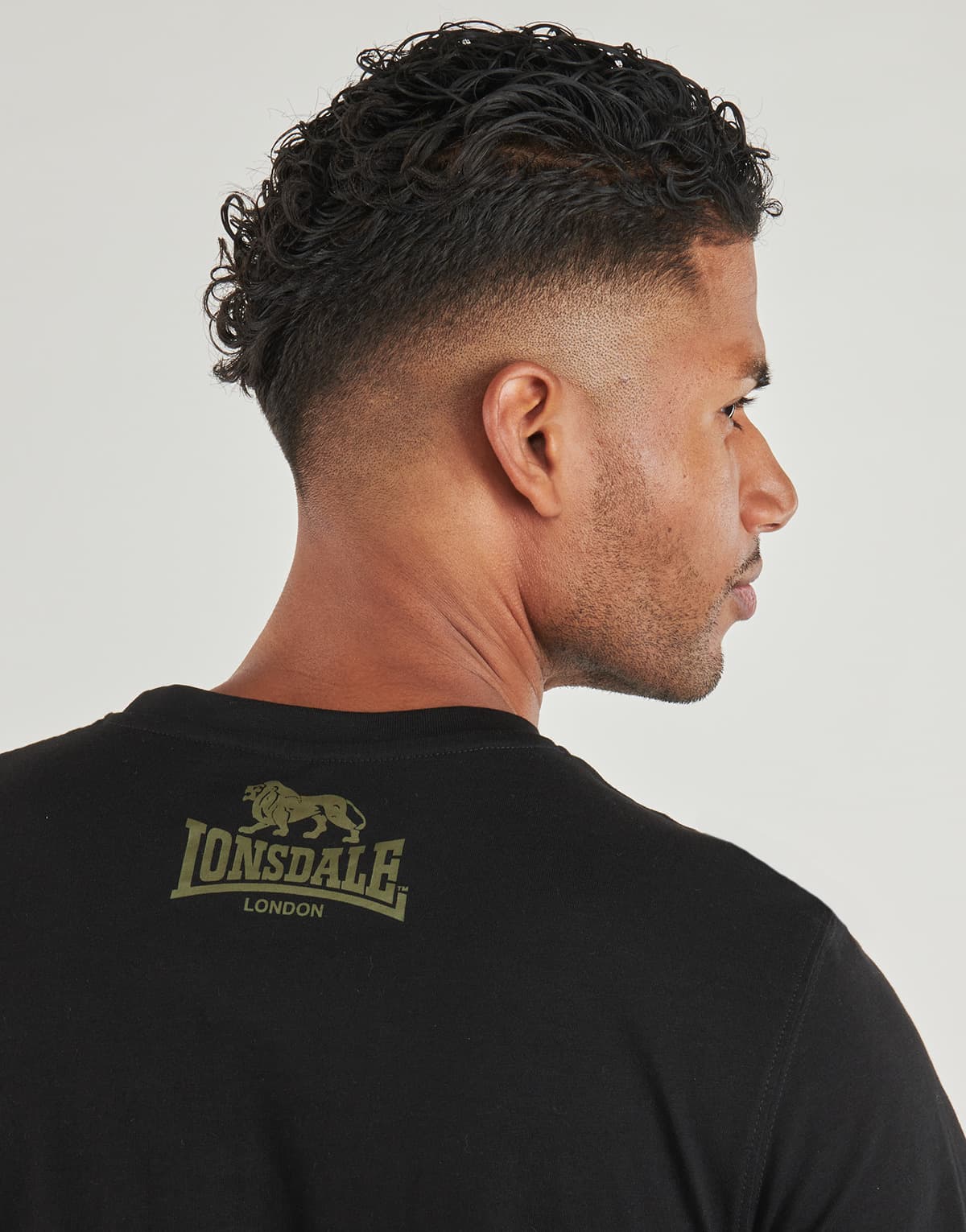 Men's T-Shirts Lonsdale Black
