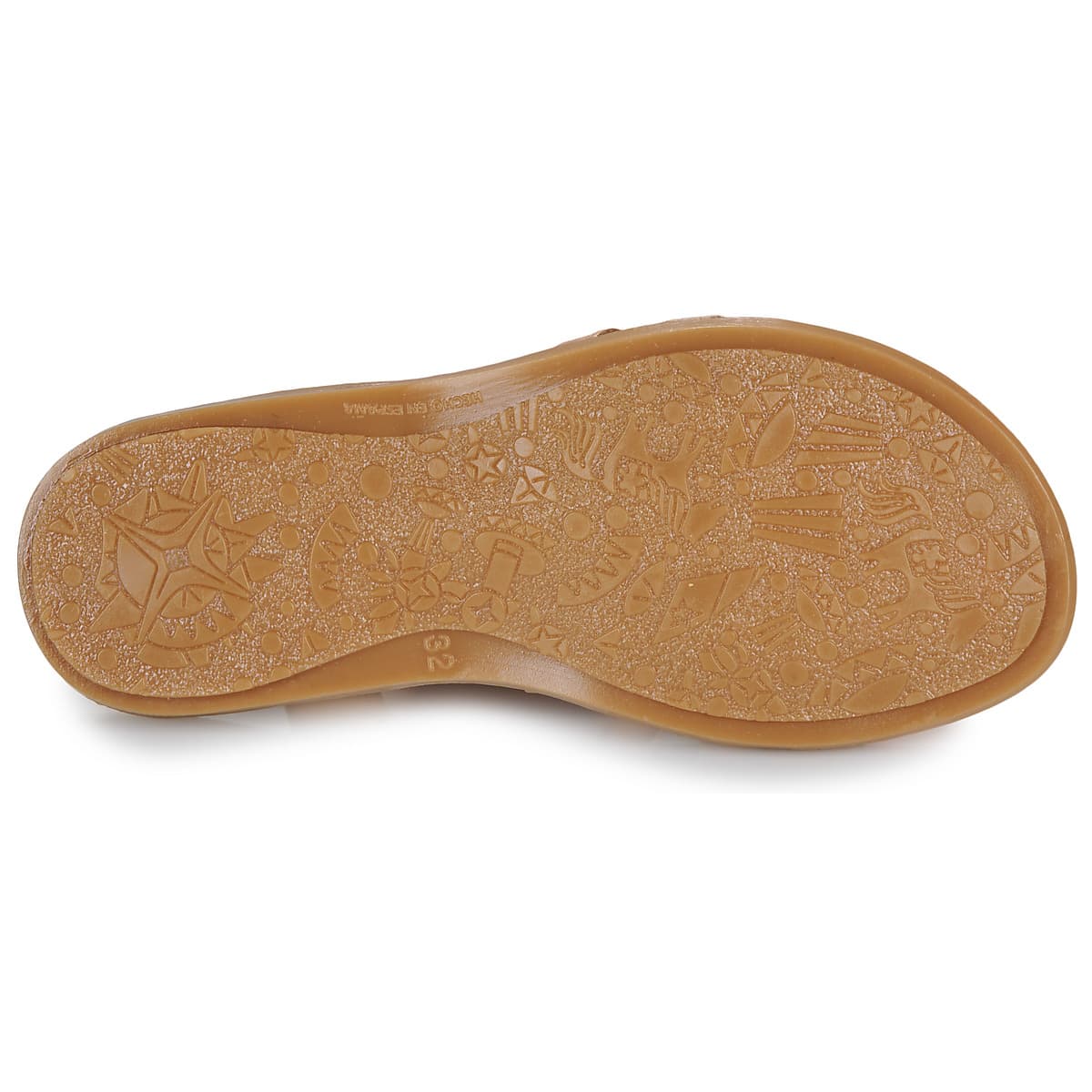 Girls' Sandals Citrouille et Compagnie Brown