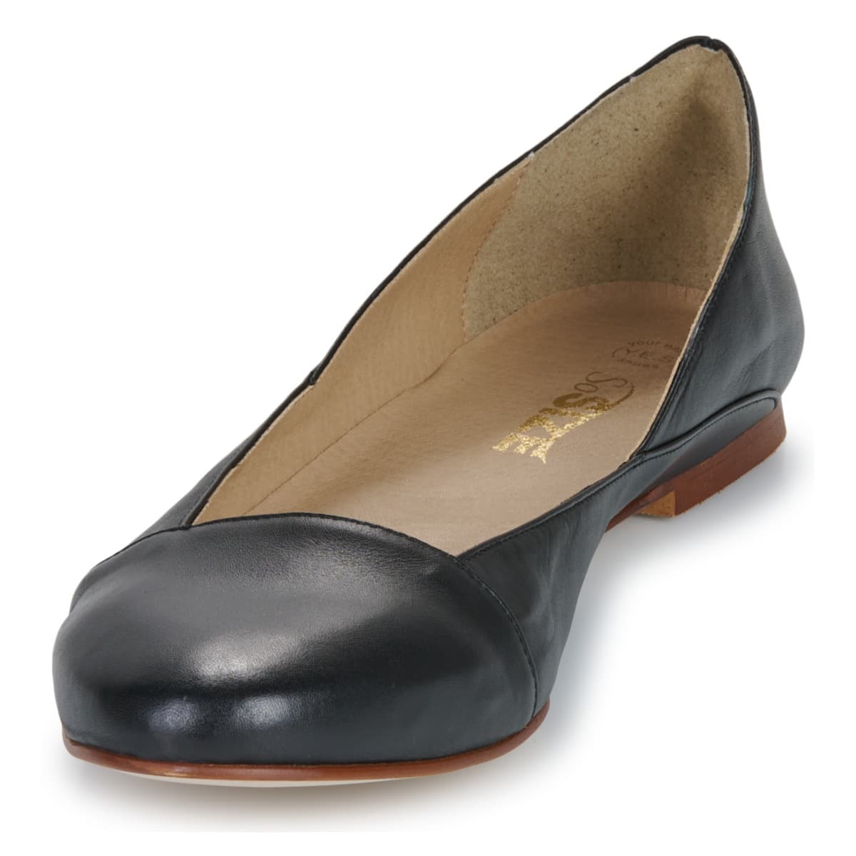 Women's Ballet Flats So Size Black