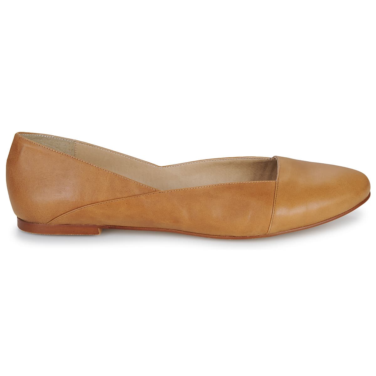 Women's Ballet Flats So Size Brown