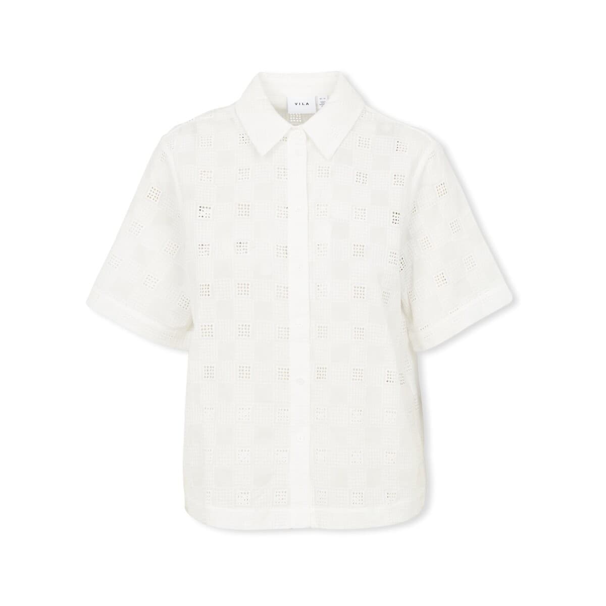 Women's T-Shirts Vila White